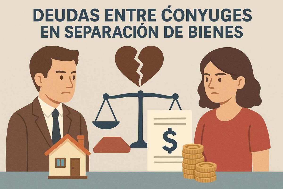 Separación con deudas: cómo repartirlas legalmente